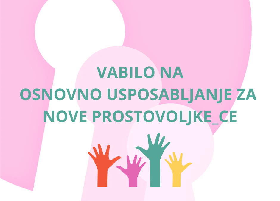 Osnovno usposabljanje za nove prostovoljke_ce